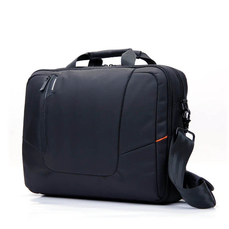14"/15" Black Laptop Bag Tote Handbag Tablet Briefcase Waterproof Nylon