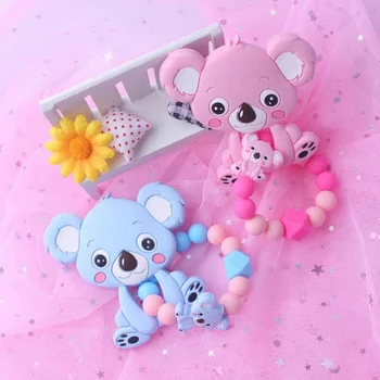 

Baby Newborn Cute Animal Cartoon Teething Safe Training Toys BPA Free Soft Silicone Cartoon Animal Shape Teethers Toy