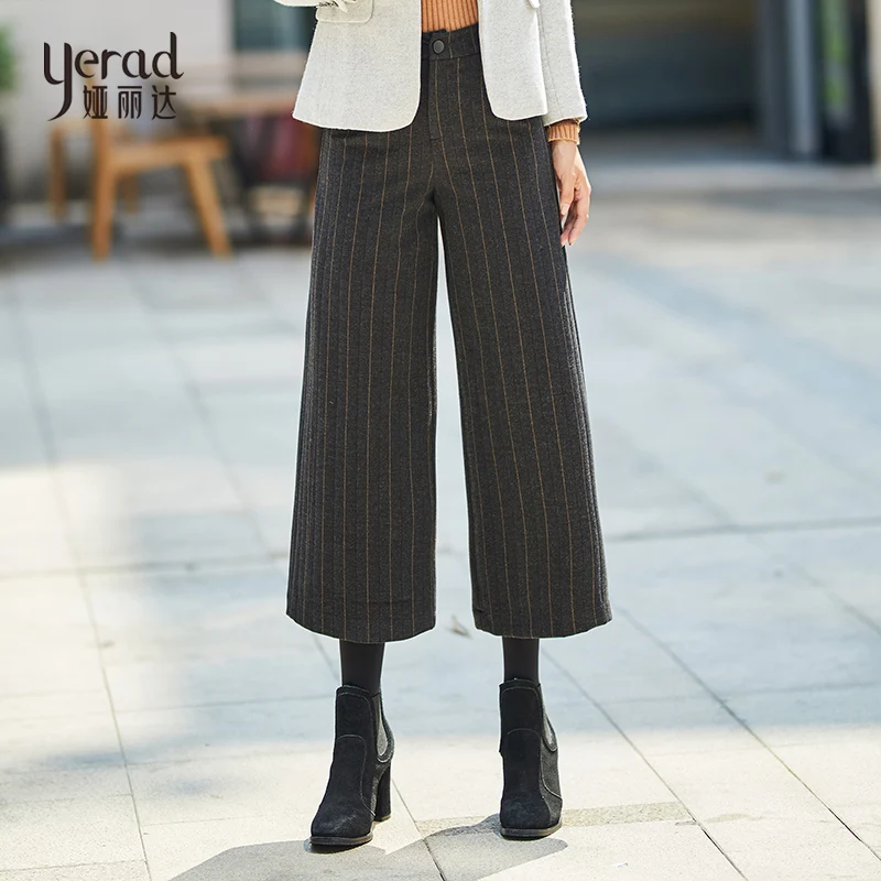 Winter White Wide Leg Pants