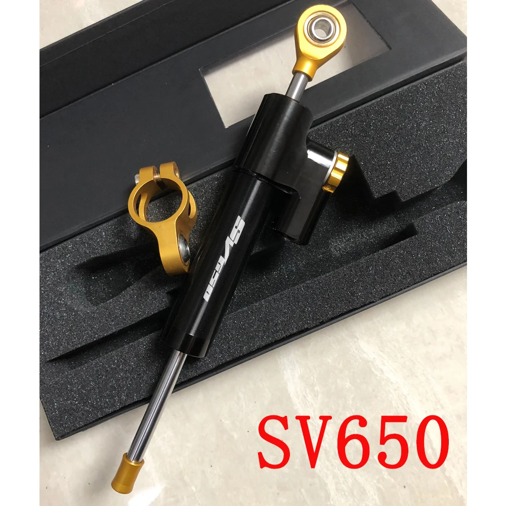 CNC алюминиевые аксессуары для мотоциклов стабилизатор рулевого управления демпфер безопасности управления для SUZUKI SV650 SV 650 с SV 650