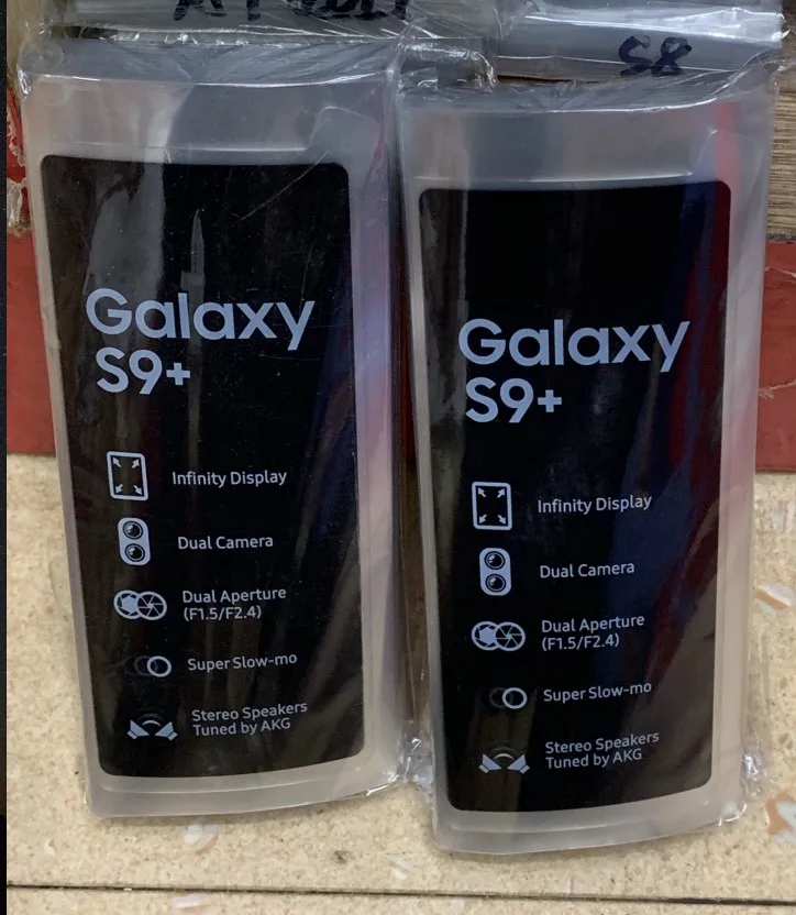

100pcs Mobile Phone Factory Seal Front Back Cover LCD Screen Protector Film For Samsung Galaxy Note 9 8 S8 S8+ S9 S9+ Plus