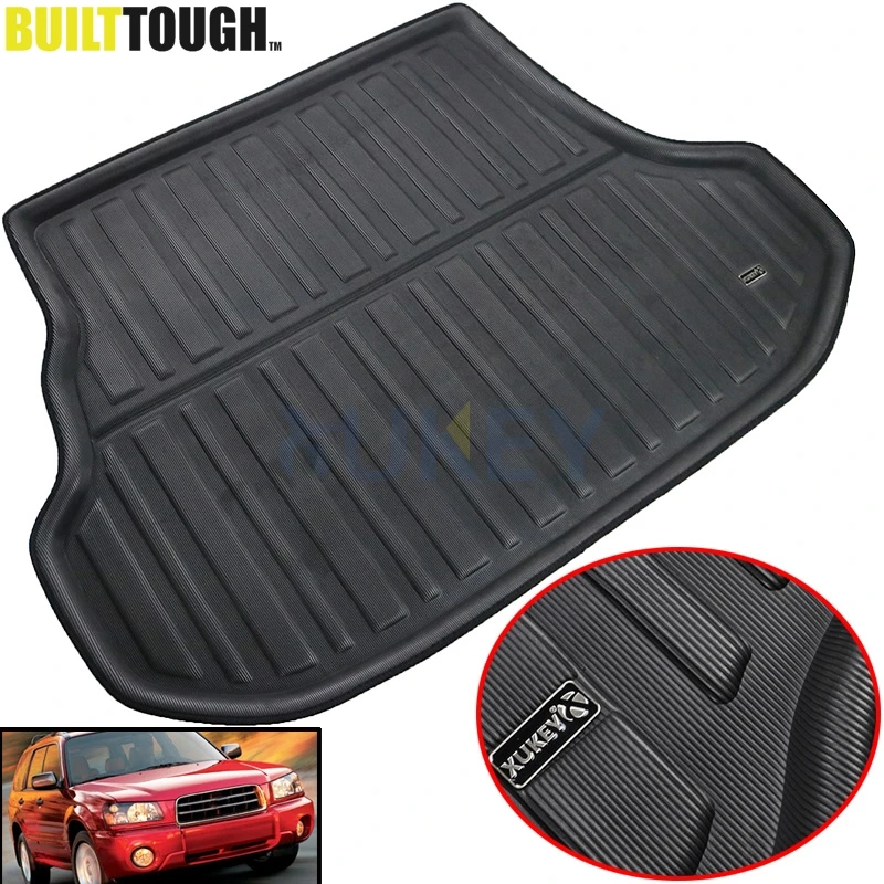 

Accessories Fit For Subaru Forester 2003 - 2008 Rear Trunk Tray Boot Liner Cargo Mat Floor Carpet Protector 2004 2005 2006 2007