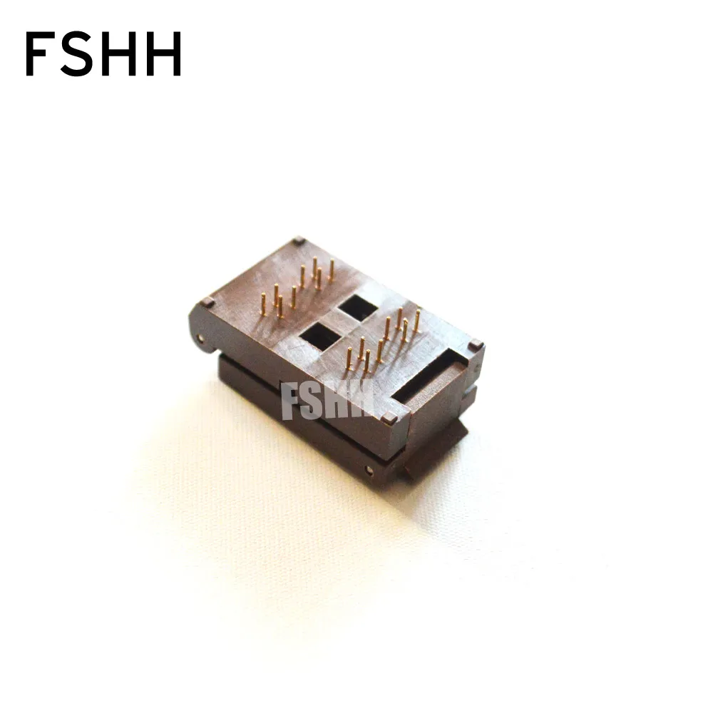 FP-1.27-8-2 IC Тесты розетка/FP-1.27-8 FP8 SOP8 SOIC8 SO8 burn-в гнездо/IC гнездо(Два размещение/тестовое гнездо закрывающееся