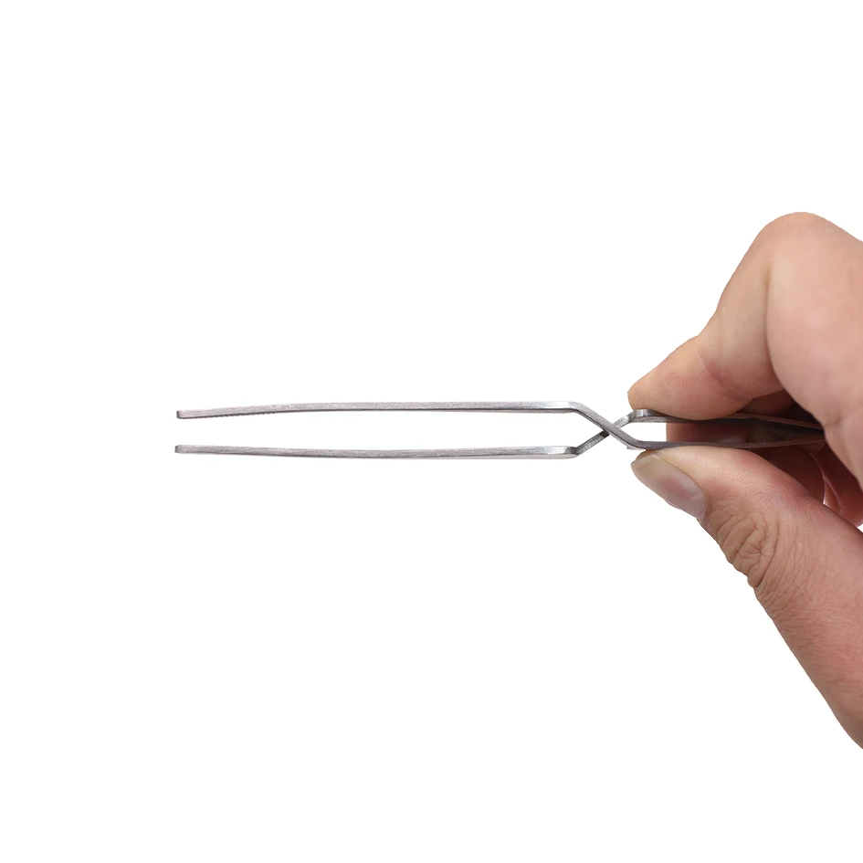 Cross Lock Stainless Steel Tweezers