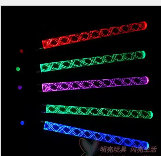 300pcs-26x1-2cm-Multi-Color-Acrylic-LED-Stick-Glowing-Magic-Wand-Light-Up-For-Wedding-Concert (3)