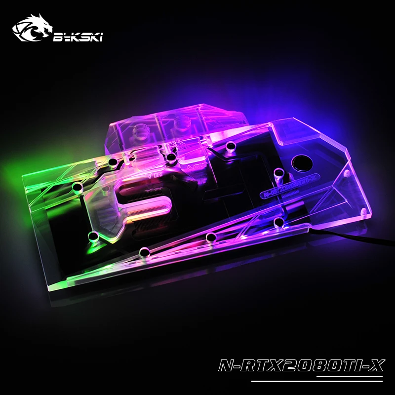 Bykski N-RTX2080TI-X NVIDIA открытая версия Полная серия 2080/2080ti полное покрытие графическая