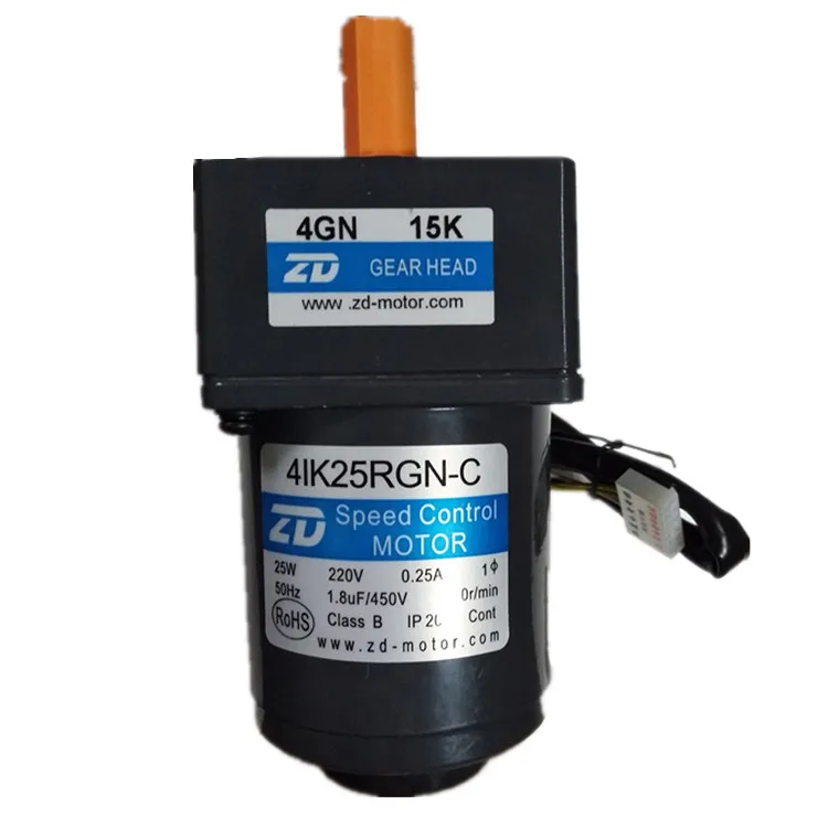 ZD средней AC Редуктор 220V 4IK25RGN-C/4GN20K 25W скорости мотора