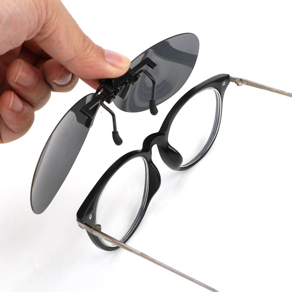 YOSOLO For Men Women Driver Goggles Clip On Sunglasses Car Driving Night Vision Lens Anti-UVA UVB Polarized Sun Glasses