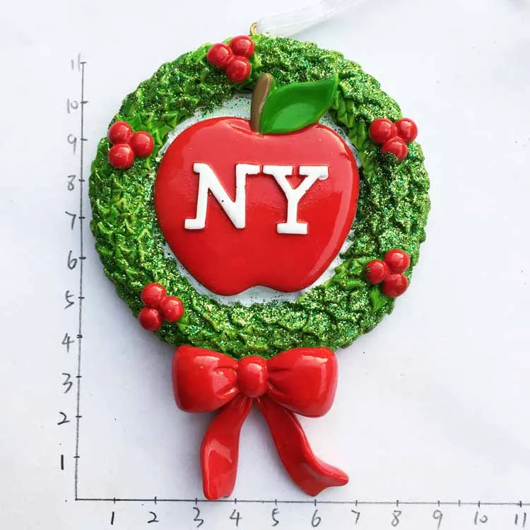 New York name Big Apple creative tourist souvenirs, paste