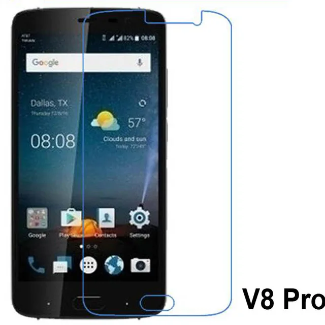2.5D Закаленное стекло для ZTE Blade V8 Pro Высококачественная защитная пленка