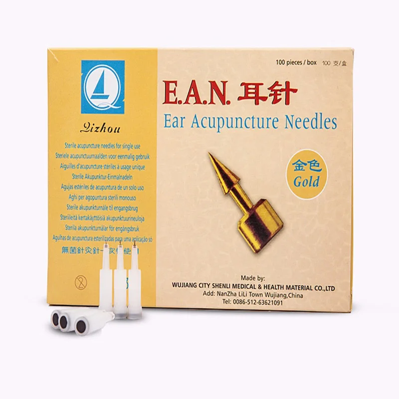 blessfun 100pcs/box sterile acupunture needle for single use Acupuncture Needle ear acupuncture needles