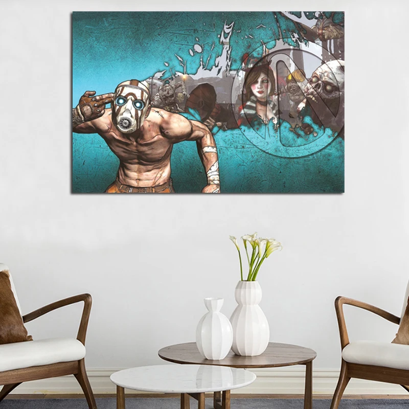 

Borderlands Game Of The Year Canvas Painting Prints Bedroom Home Decoration Modern Wall Art Painting Posters Pictures Framework