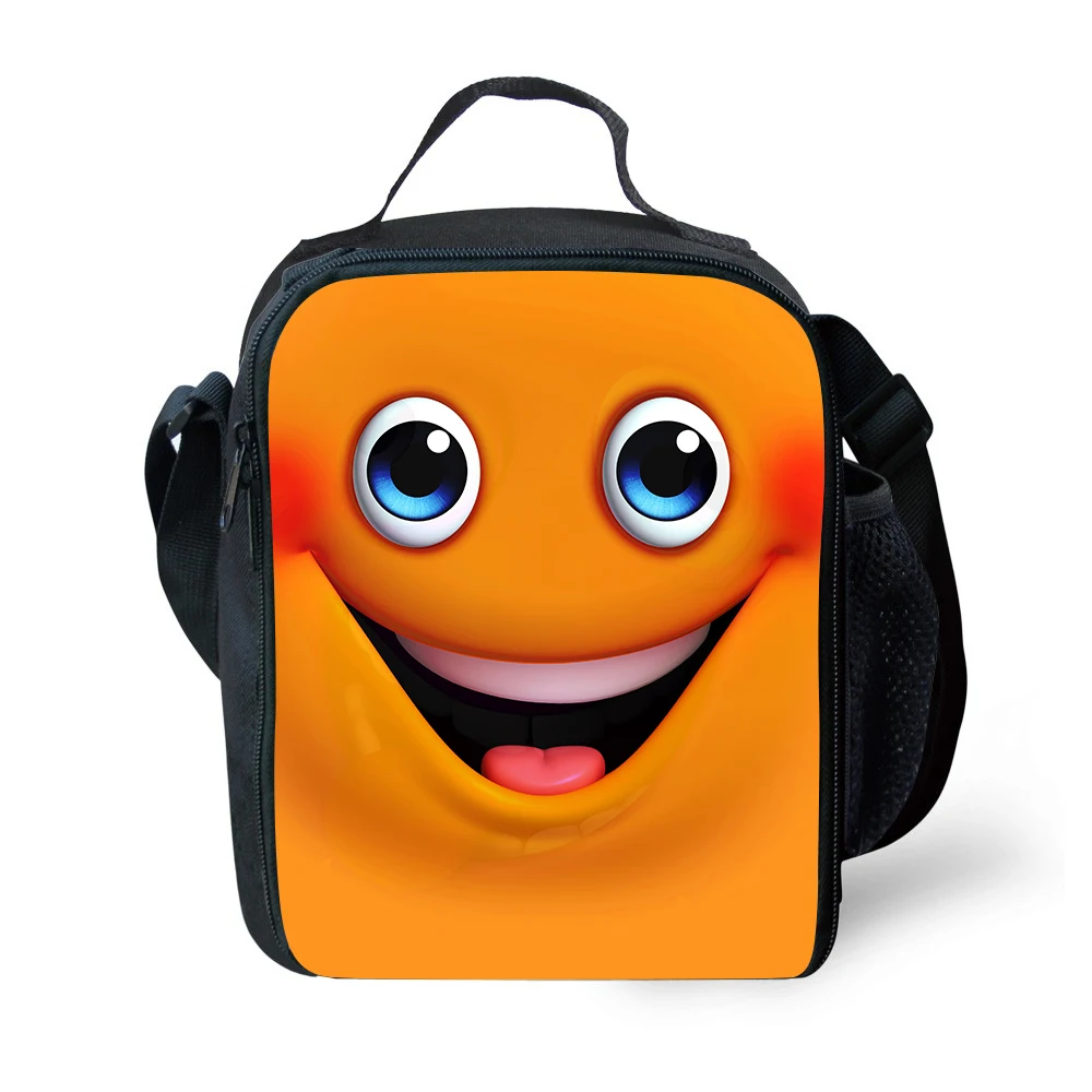 Fashion Shoulder Bag Insulation Lunch Bag Cute Candy Color Print Hot