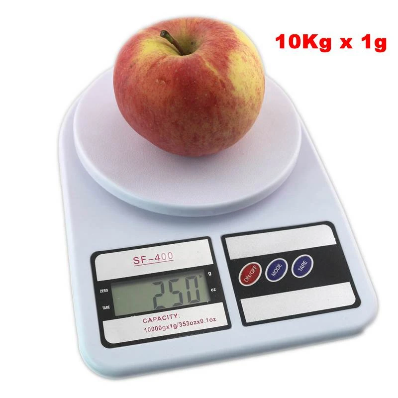 10kg/1g Bascula de peso de alimentos de cocina digital electronica de preci N1Y5