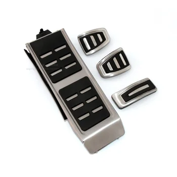 

Car Pedals Cap Foot Rest Cover Accelerator Brake Clutch MT For AUDI S4 RS4 A5 S5 RS5 8T A6 4G S6 (C7) Q5 S5 RS5 A7 S7 LHD 2009 +