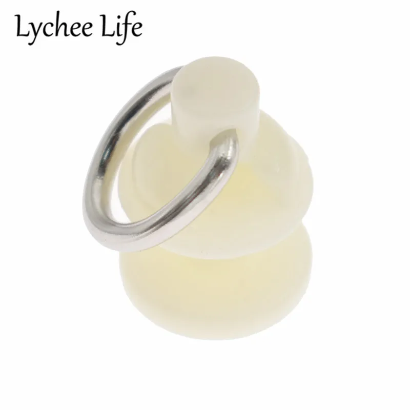 Lychee Life 20 шт. рельсы для штор планер пластиковые железные кольца окон шкив