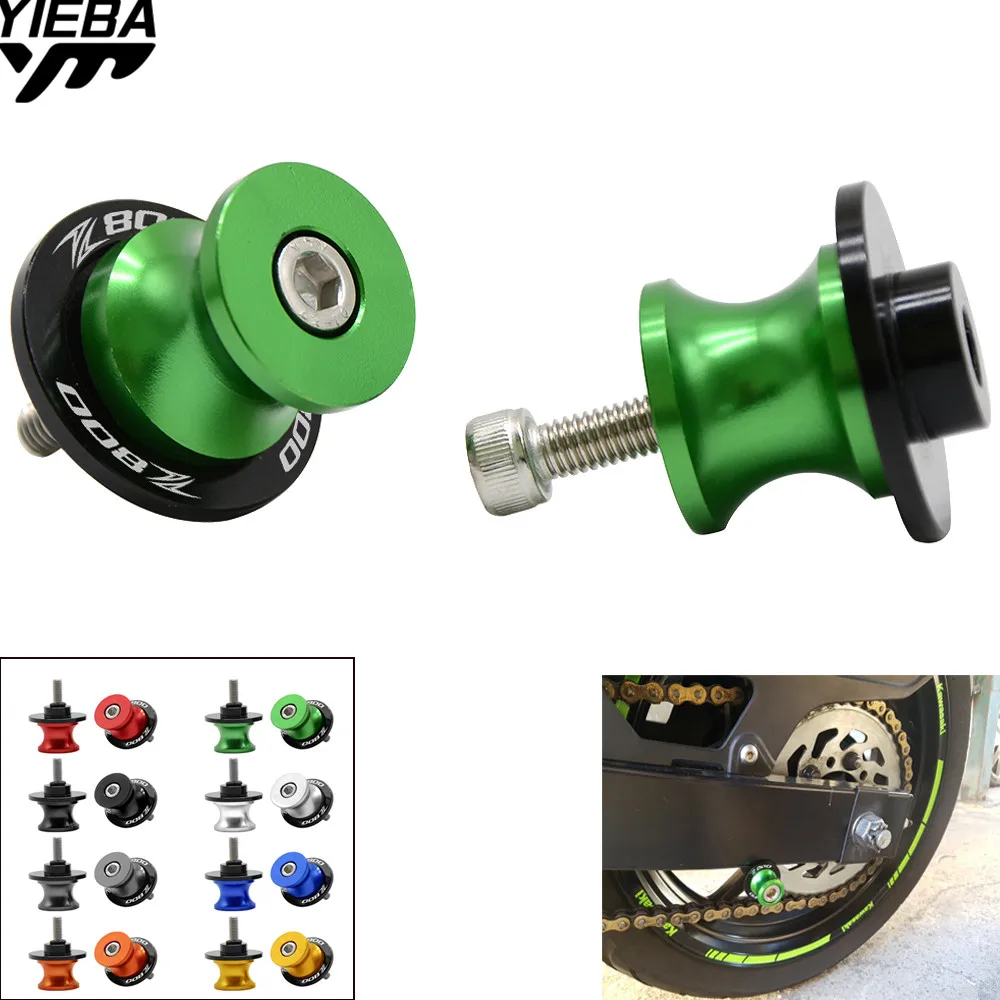 CNC Motorcycle Swingarm Sliders Spools Slider Rear Swingarm FOR KAWASAKI Z800 Z 800 2013 14 15 16 2017 Z250 Z750 z900 Z650 Z300