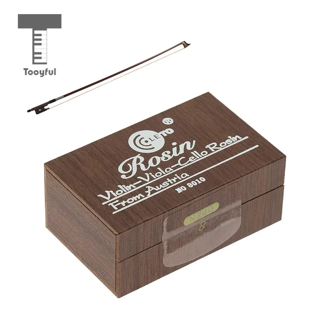 Brazilwood Cello Bow Horsehair 4/4 Size + Violin Fiddle Cello Erhu Rosin