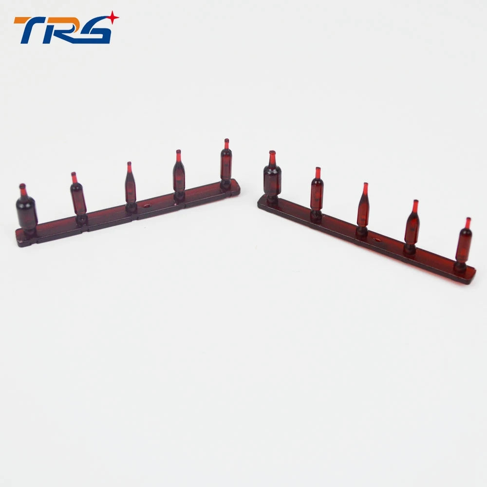 

20 sets scale model red wine bottle miniature model wine bottle model decanter for model building layout