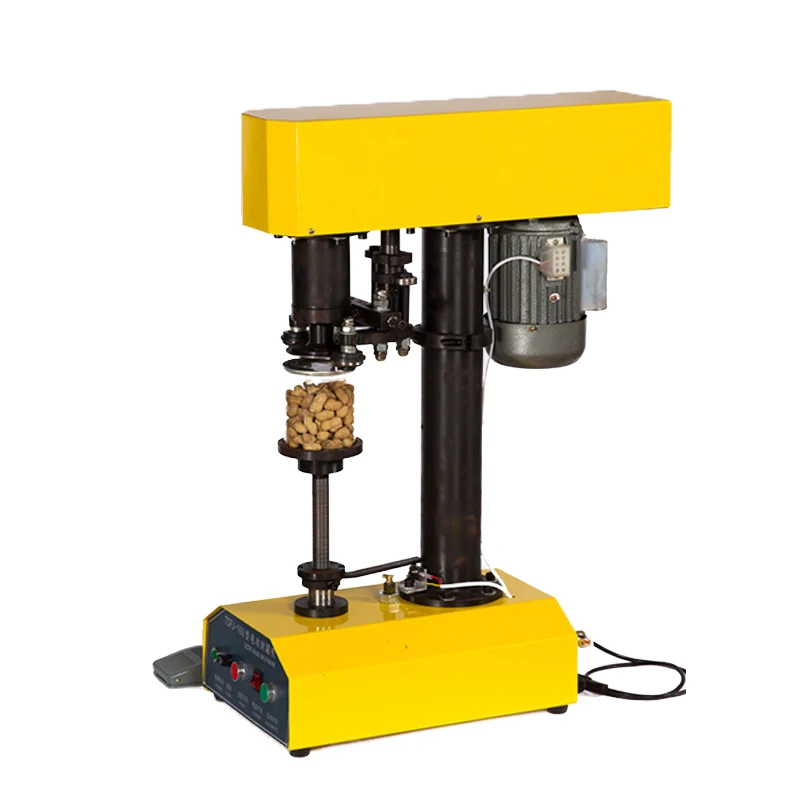 #Special Offers TDFJ-160 Desk-top automatic container capping machine cans sealing machine paper cans PET plastic tank cover pot metal machine #Special Offers TDFJ-160 Desk-top automatic container capping machine cans sealing machine paper cans PET plastic tank cover pot metal machine