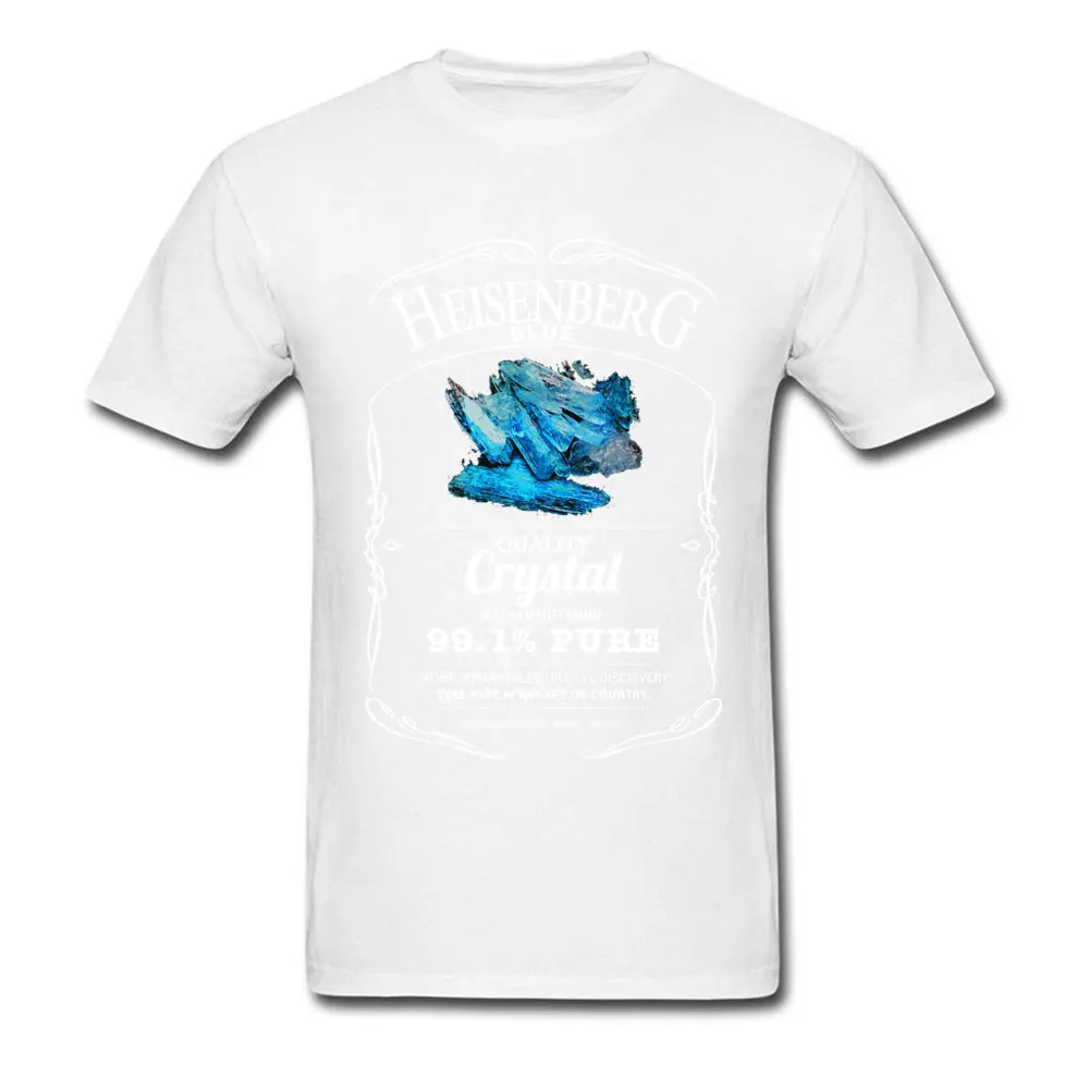 Breaking-Bad--Heisenberg-Blue-99 Summer Lovers Day All Cotton O-Neck Men Tops Shirts Tshirts Special Short Sleeve T-shirts Breaking-Bad--Heisenberg-Blue-99 white