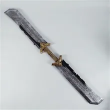 1: 1 Косплей 110 см танос обоюдоострый меч фильм танос перчатка оружие фигурка пропеллер модели ролевые игры