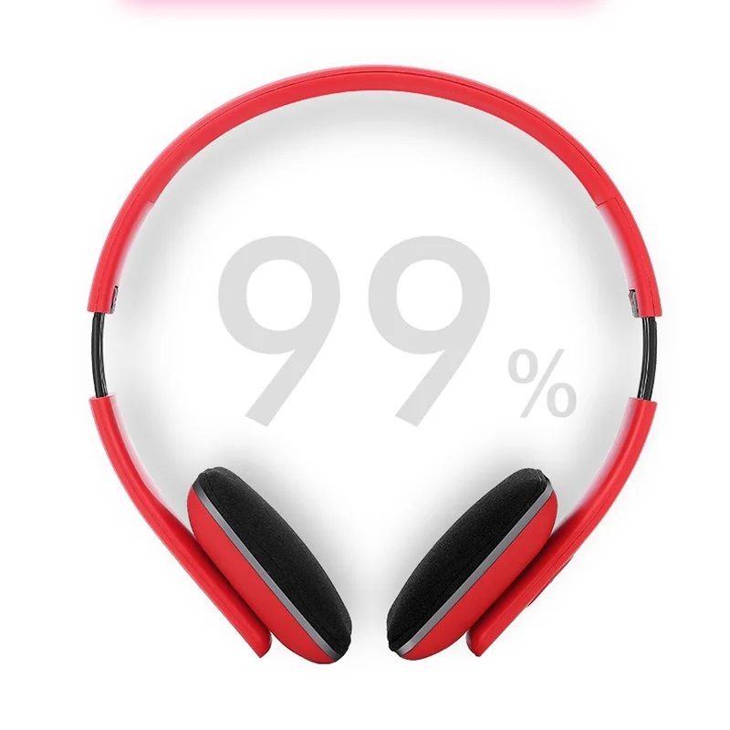 

Stereo Bluetooth Headset Wireless Headphone Foldable Earphones Noise Reduction with Mic for Bluetooth Devices