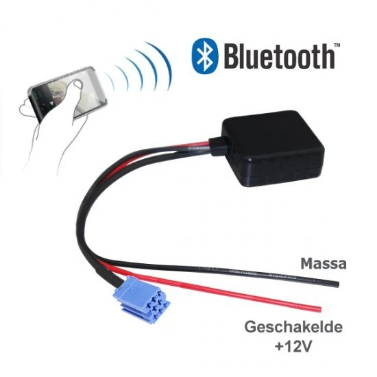 Bluetooth Adapter For Audi, Skoda, Seat, Philips And Blaupunkt Radios With A 8-pin Aux Connection - Cables, Adapters & Sockets - AliExpress