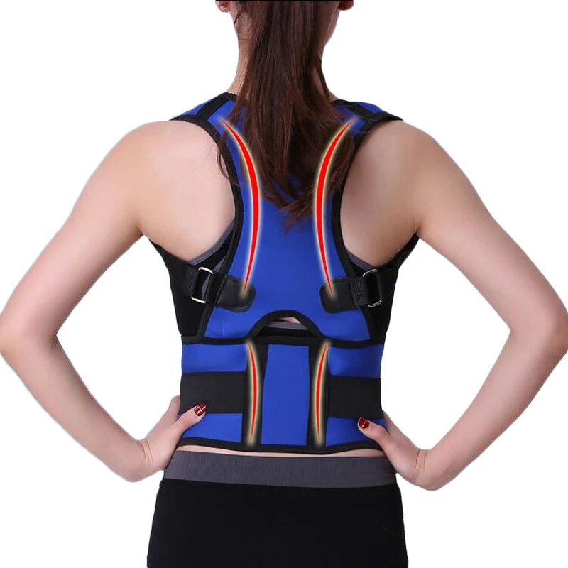 

2018 Neoprene Back Support Breathable Back Waist Support Belt Posture Corrector Backs Medical Belt Lumbar Corset Men And Women