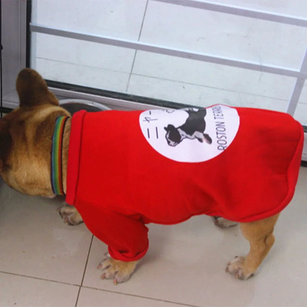 Утолщенная теплая хлопковая куртка для маленьких собак, Забавный милый костюм для собак, зимний костюм с Мопсом, плюшевый костюм для маленьких собак с французским бульдогом