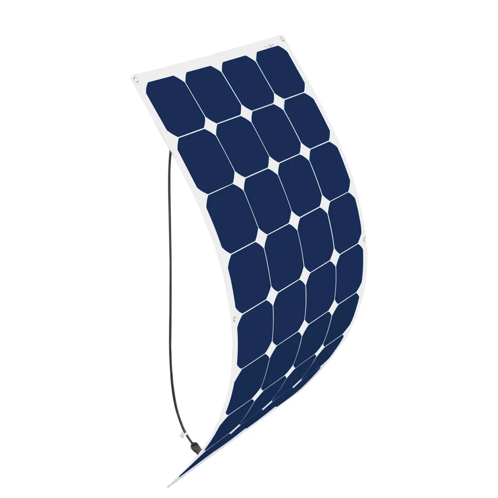 

BOGUANG Flexible solar panel 100 watt 18V efficient solar cell 100w outdoor module Rear MC4 connection box solar panels