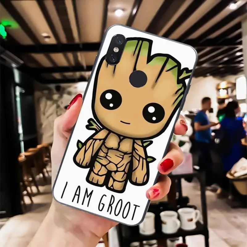 Yinuoda стражи для Galaxy Marvel черный чехол телефона Xiaomi Mi 6 Mix2 Mix2S Note3 8 8lite Redmi 5 note5 Note4