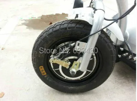 3 Wheel Scooter Front Hub Motor Max Speed 26km/h FREE SHIPPING DOUBLE CLEARING THE CUSTOMS AND INCLUDED THE CUSTOMS CHARGES