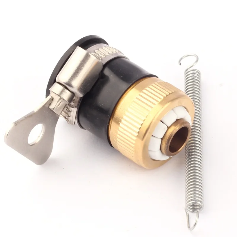 Rubber+Copper G 1/2'' Water Hose Connector Universal Joint 1521mm Tap