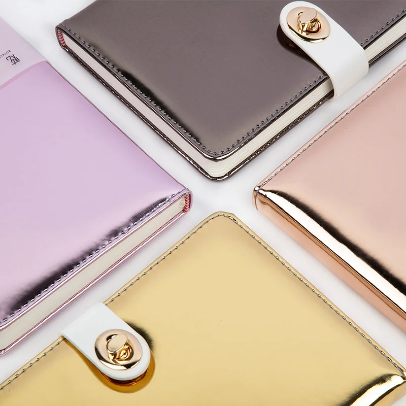 

Pu Leather Notebook With Buckle Journal Planner A5 Creative Hand Book Business Notepad Stationery Office School Supplies