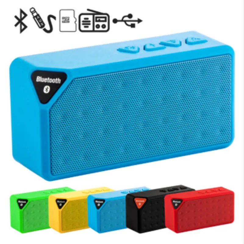 Хит продаж 2018 Беспроводная Bluetooth Колонка X3 Громкая s мини музыкальная шкатулка