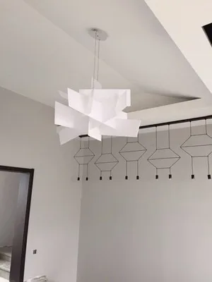 D65cm/95 см Современный Foscarini Big Bang штабелируемые Современная креативная люстра освещение арт Pandant лампа потолочный светодиодный 90-260V Реплика