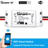 Sonoff RF 433 MHz Wifi Smart Switch Inalámbrico Wifi Controlado Interruptor de Luz Interruptor de Alimentación Soporte Receptor RF Wifi Remoto Inteligente casa ► Foto 1/6