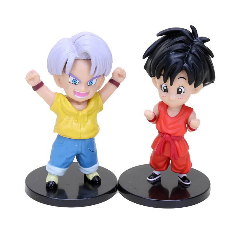 7 шт. 6 Драконий жемчуг супер ребенок Ver. Плавки Pan Bulla Upa Goku Gohan Gotenks ChiChi Piccolo Krilli экшн