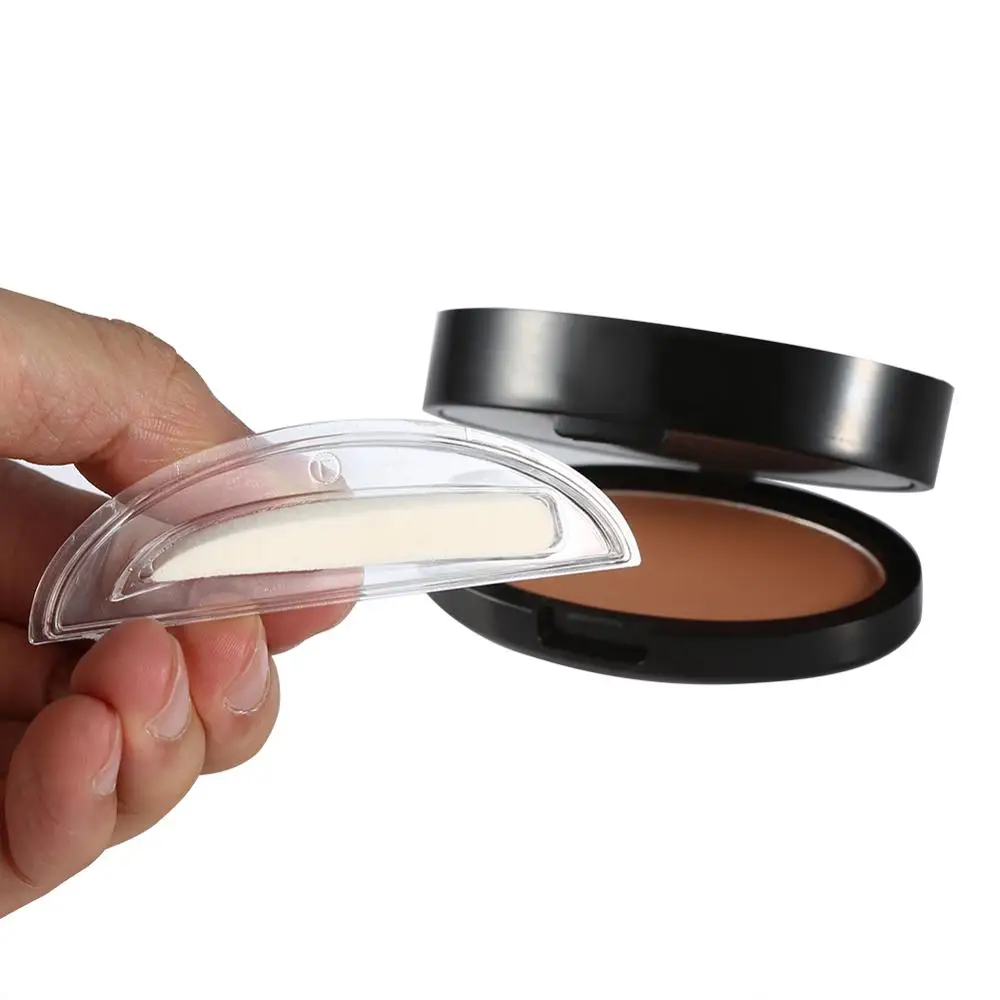 

1Pair Women Natural Eyebrow Stamp Sponge Brow Shape Makeup Tool Kit Natural Shape Brow Stamp Powder Palette Delicated Shadow Set