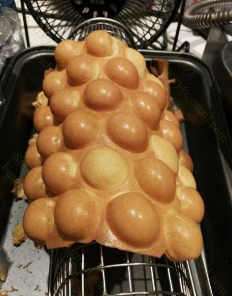 Антипригарная вафельная форма для яиц пузырей HongKong QQ Bubble Cake Make for Gas|egg waffle mold|bubble egg
