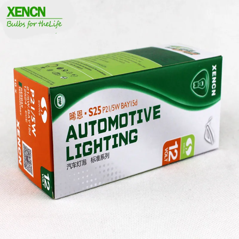 Внешние фонари поворота XENCN P21/5W(S25) BAY15d 12 в 21/5 Вт|external lights|light warningfront turn signal |