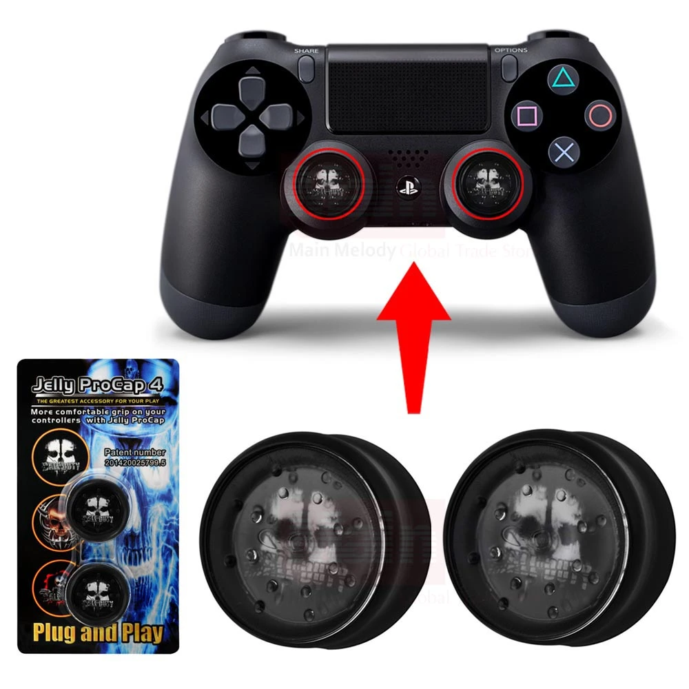 Jelly Procap For Dualshock 4 Ps4 Controller Skull Ghost Thumb Stick Grip Protector Cover Buttons In Retail Package Procap Aliexpress Jelly Procap For Dualshock 4 Ps4 Controller Skull Ghost Thumb Stick Grip Protector Cover Buttons In Retail Package Procap Aliexpress