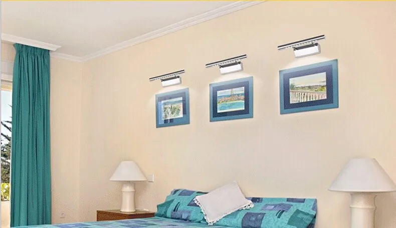 Fashion 3W Bathroom LED Mirror led wall lamp Light SMD5050 Mini Style Warm White LED modern Wall Lamps lampada de led wholesale (3)