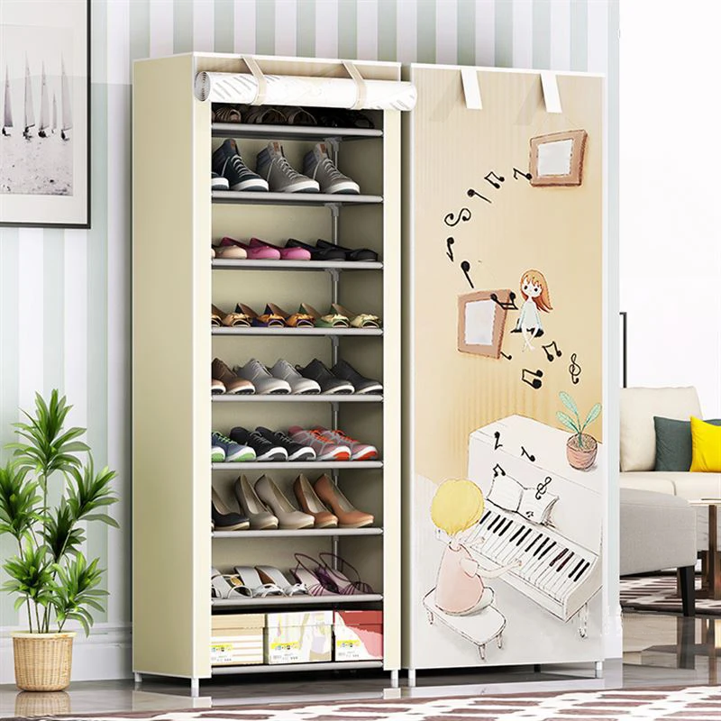 9 Layers Nonwoven Fabric Storage Shoe Rack Dustproof Home Furniture Entryway Saving Space Shoe Organizer Widen Shoe Cabinet 9 Layers Nonwoven Fabric Storage Shoe Rack Dustproof Home Furniture Entryway Saving Space Shoe Organizer Widen Shoe Cabinet