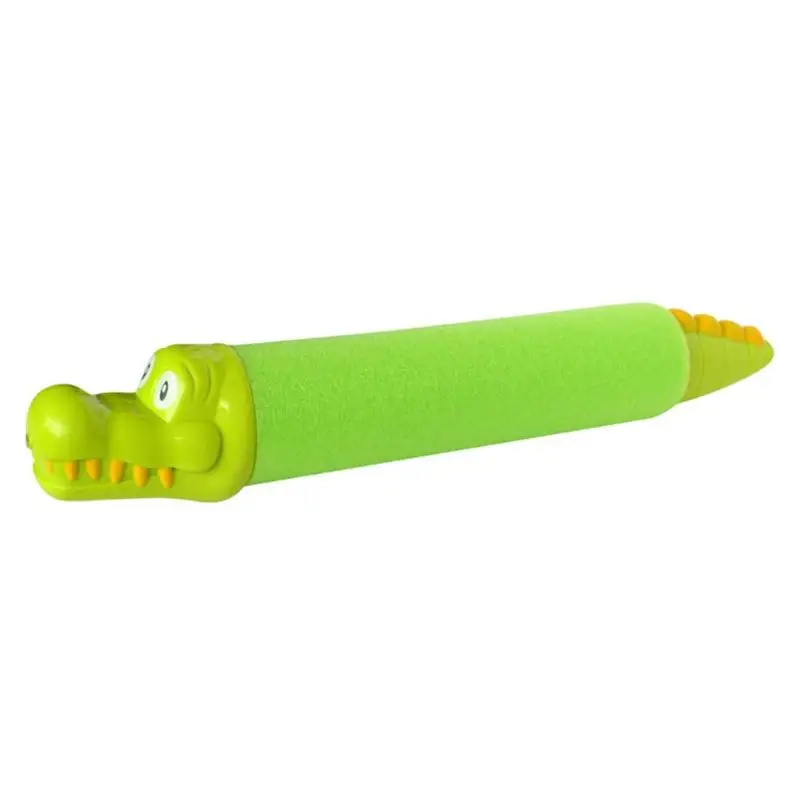 Голова Животного Форме водяной пистолет пластиковые игрушки для детей Летний Пляжный купальный водяной пистолет детская игрушка прямые открытый играть в игрушки - Цвет: Crocodile