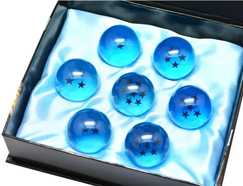 

New In Box 3.5 CM Dragonball 7 Stars Blue Crystal Ball 7 Stks 1 Set Dragon Ball Z Complete Set 10 Set / Party