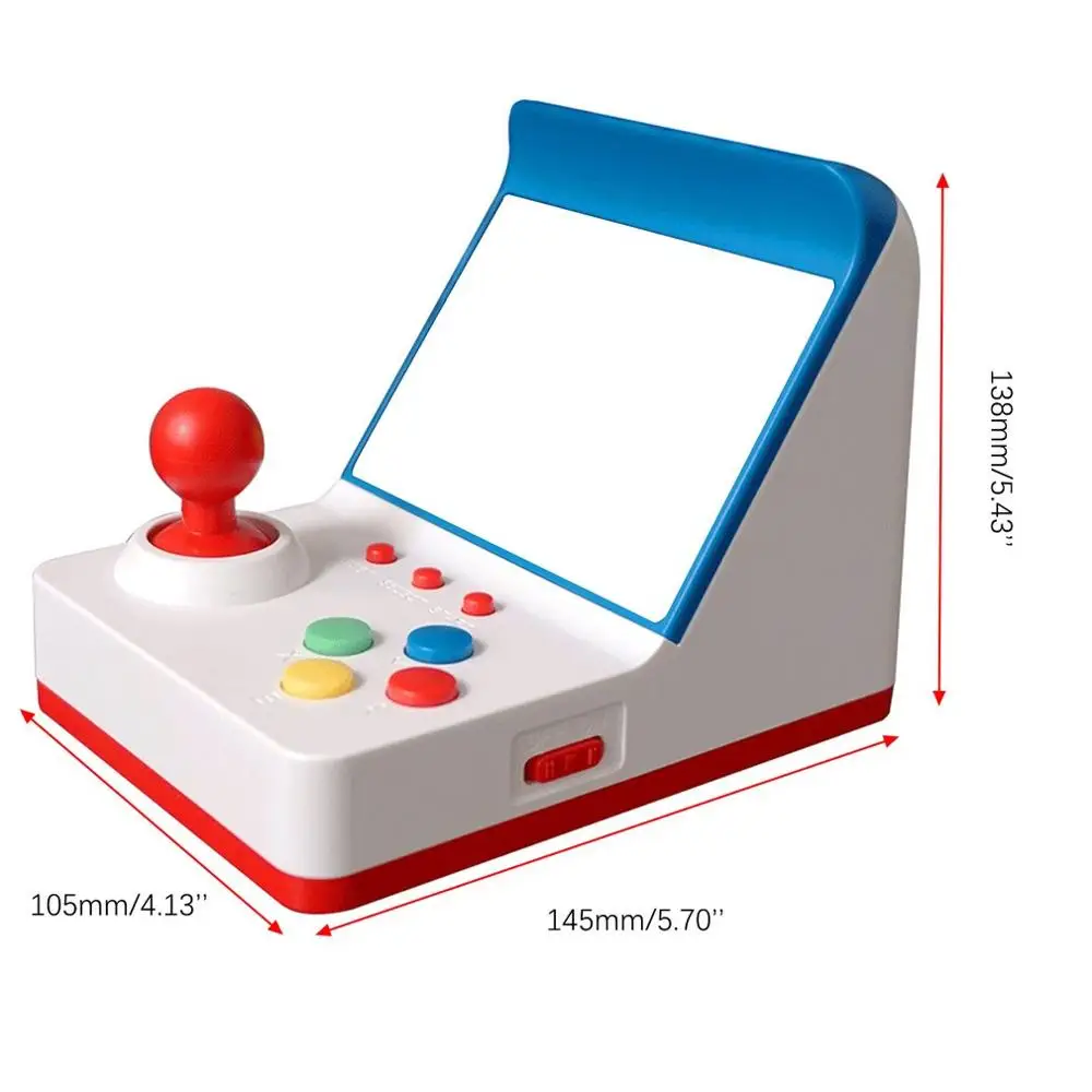 3,0 дюймов TFT цветной экран ретро мини игровая консоль 8 бит портативный игровой плеер встроенный 360 Классический игровой синий