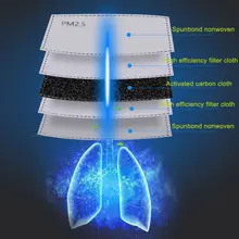 Горячая 1 шт. маска для рта и лица Хлопок пылезащитный дышащий PM2.5 для наружного велоспорта зима BVN66