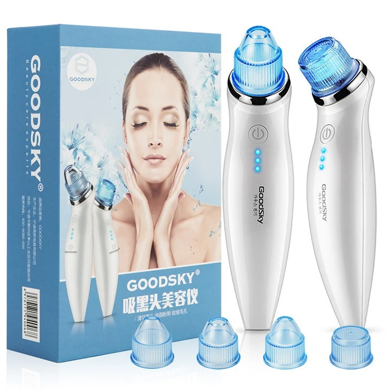 

Skin Care Pore Vacuum Blackhead Remover Acne Pimple Removal Vacuum Suction Tool Face Clean Facial Diamond Beauty Tool